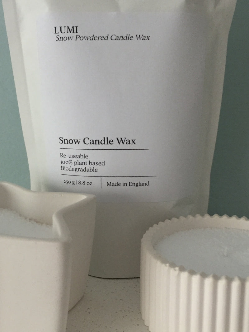 Snow Candle Wax